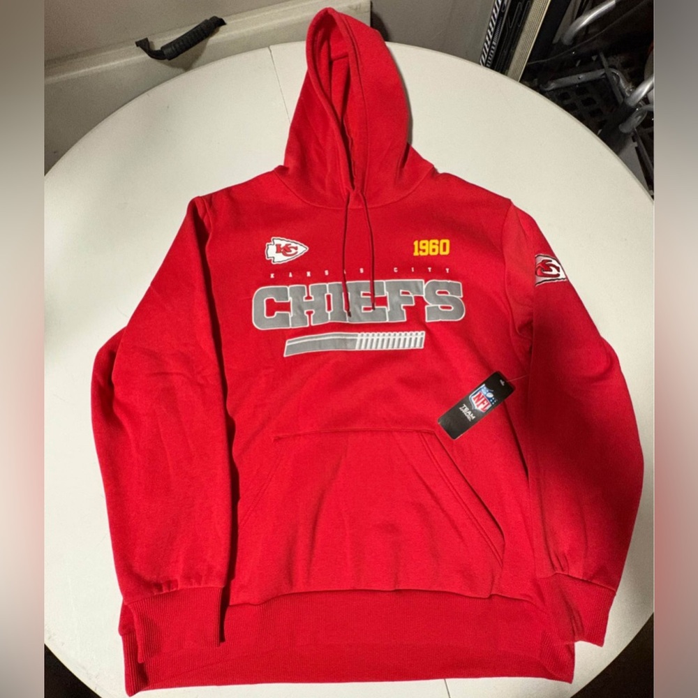 Kansas City Chiefs NFL Hoodie Licensed New With Tags